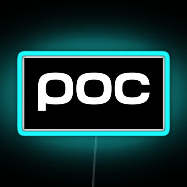 Poc Mtb Led RGB Neon Sign