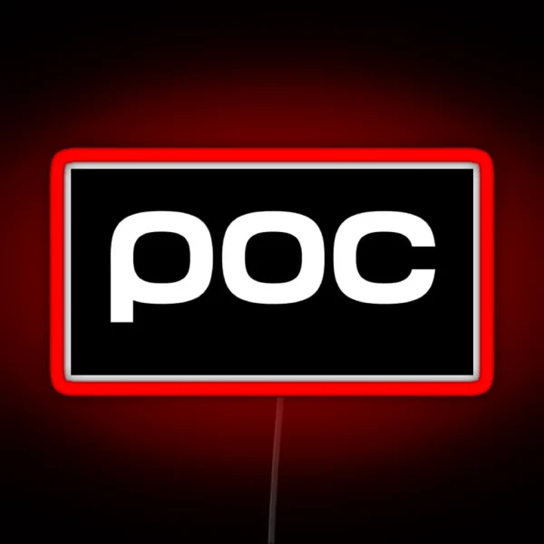 Poc Mtb Led RGB Neon Sign