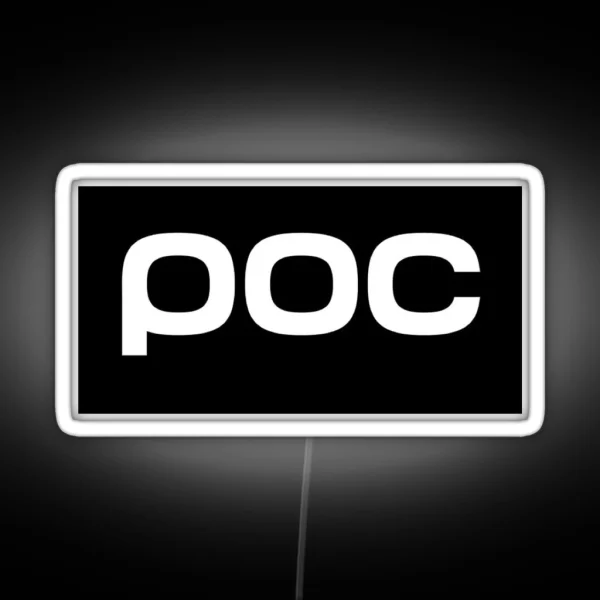 Poc Mtb Led RGB Neon Sign
