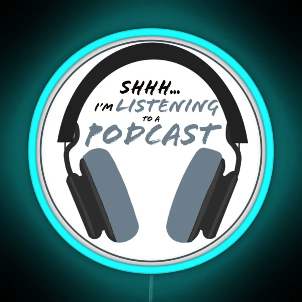 Podcast Led RGB Neon Sign
