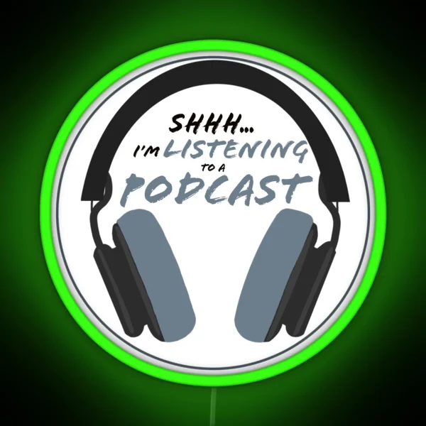 Podcast Led RGB Neon Sign