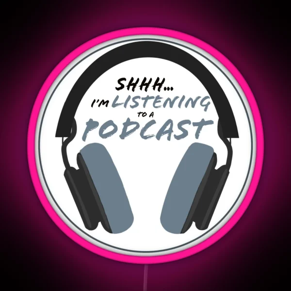 Podcast Led RGB Neon Sign