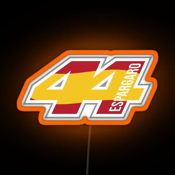 Pol Espargaro 44 Motorbike Motorcycle Reider RGB Neon Sign