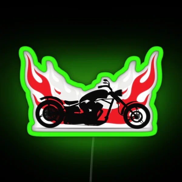 Poland Motocycle RGB Neon Sign