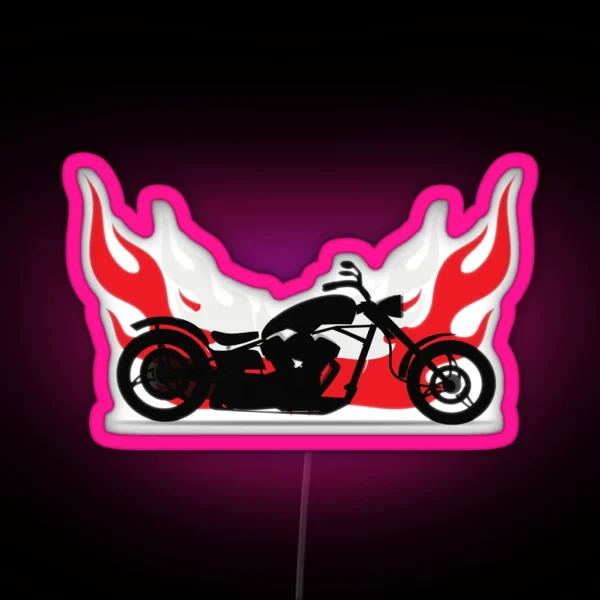 Poland Motocycle RGB Neon Sign
