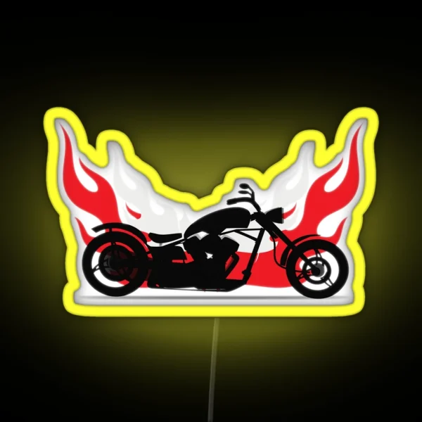 Poland Motocycle RGB Neon Sign