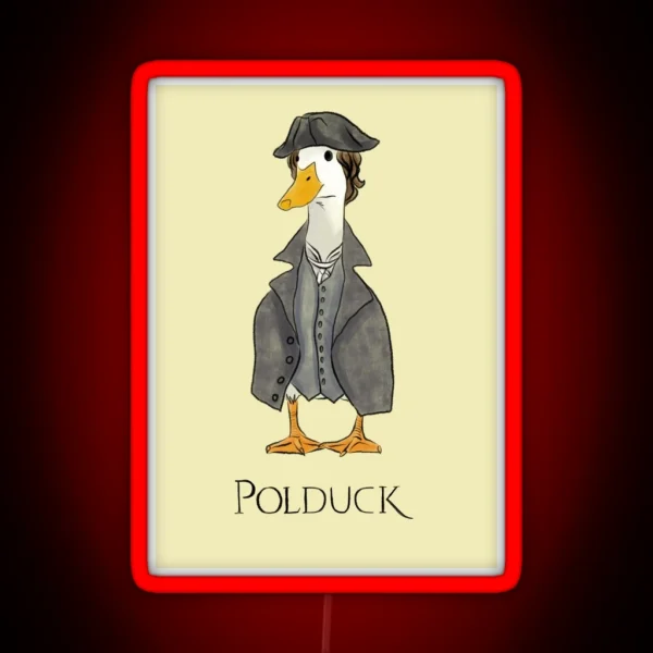 Polduck RGB Neon Sign