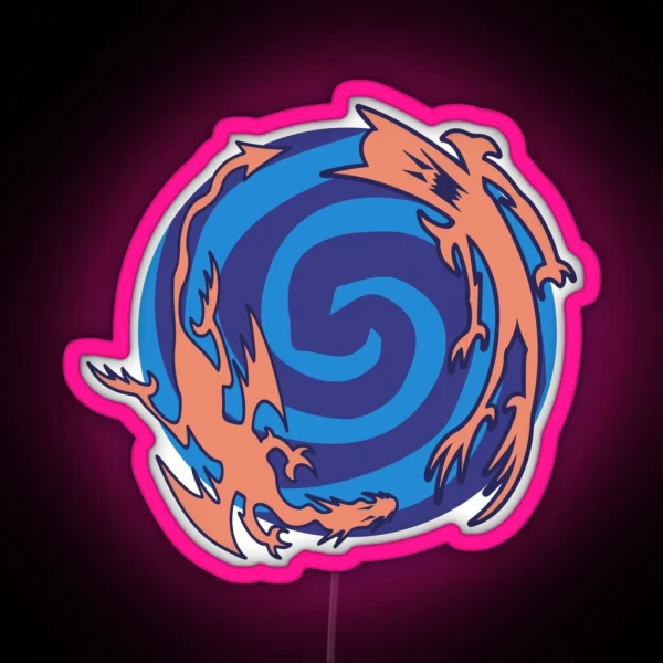 Polymerization RGB Neon Sign