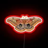 Polyphemus Moth Neon Sign RGB