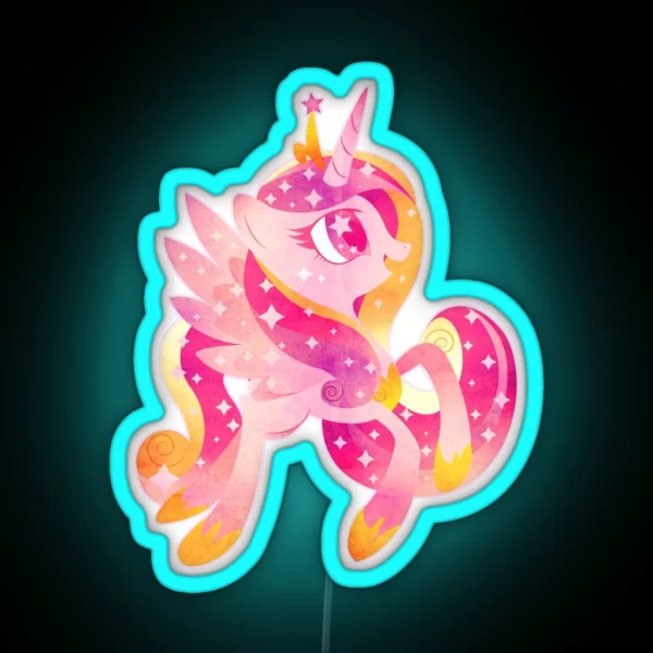Pony Bride RGB Neon Sign