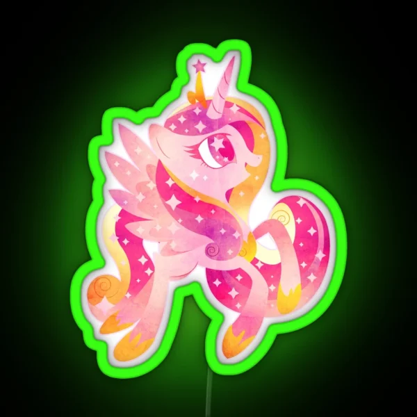 Pony Bride RGB Neon Sign