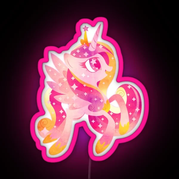 Pony Bride RGB Neon Sign