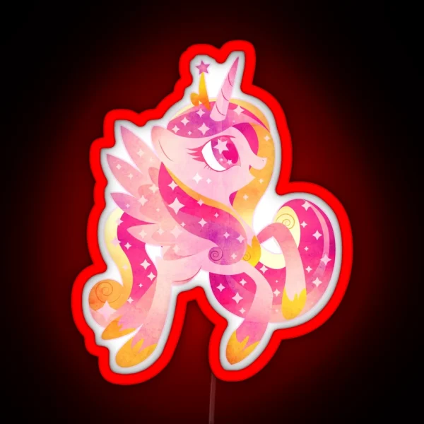 Pony Bride RGB Neon Sign
