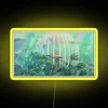 ponyo anime painting underwater rgb neon sign yellow