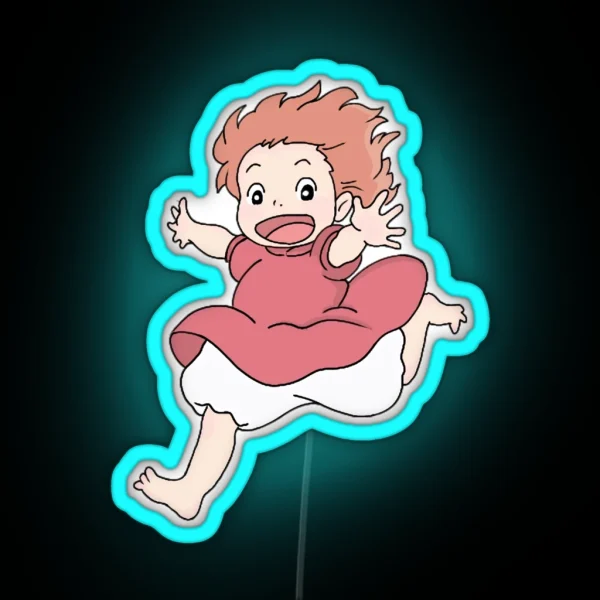 Ponyo RGB Neon Sign