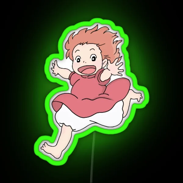 Ponyo RGB Neon Sign