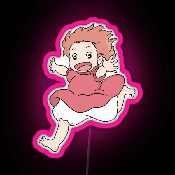 Ponyo RGB Neon Sign
