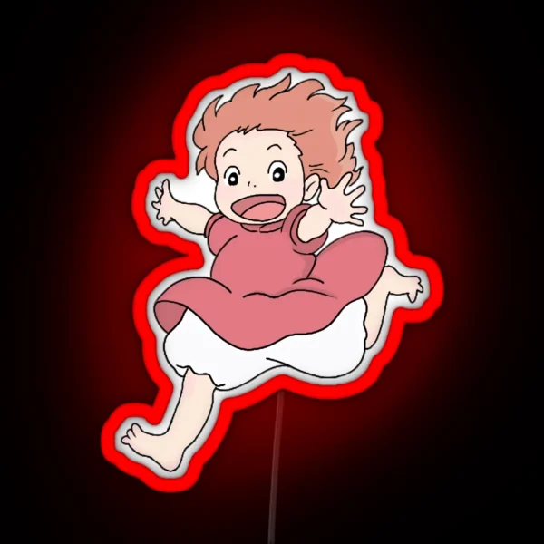 Ponyo RGB Neon Sign