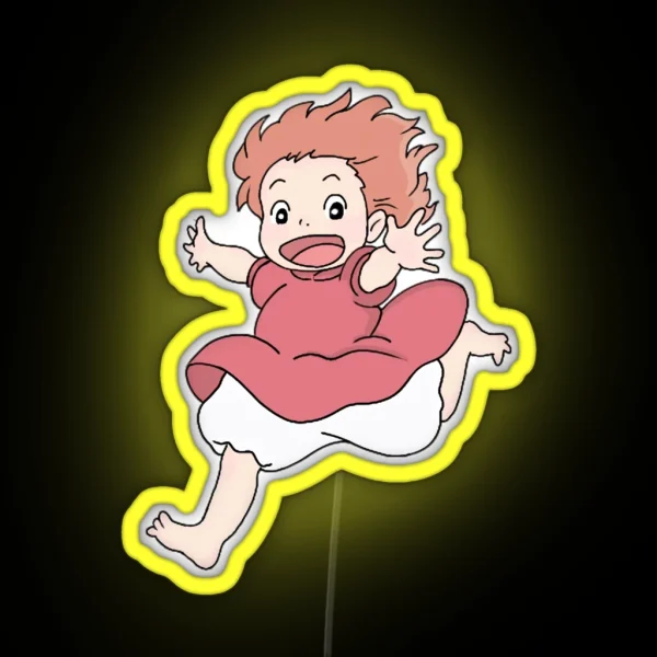 Ponyo RGB Neon Sign
