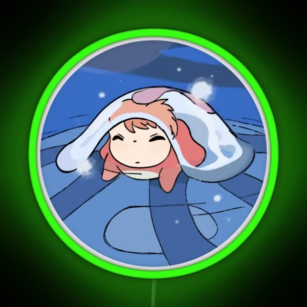 Ponyo RGB Neon Sign