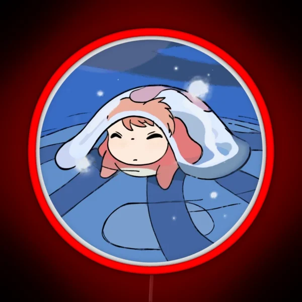 Ponyo RGB Neon Sign