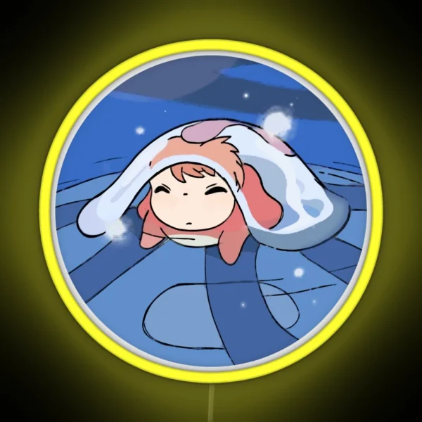 Ponyo RGB Neon Sign