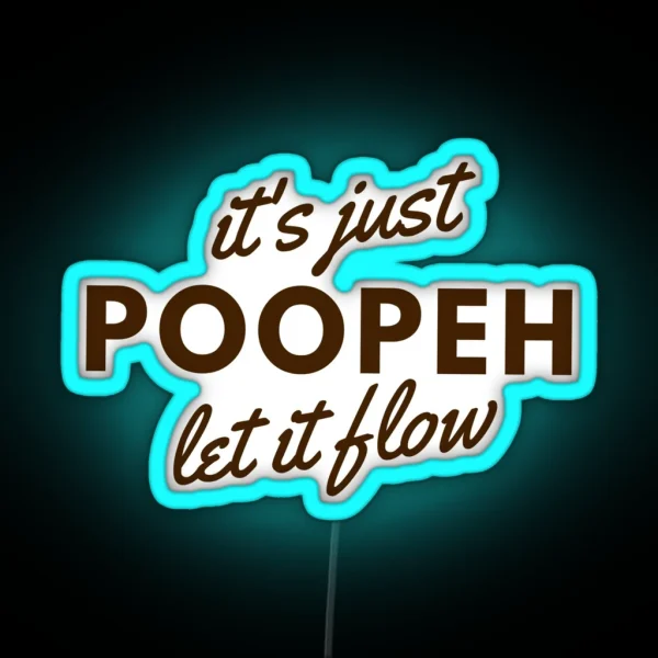 Poopeh RGB Neon Sign