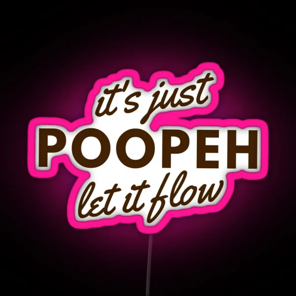 Poopeh RGB Neon Sign