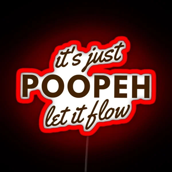 Poopeh RGB Neon Sign