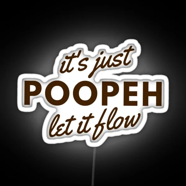 Poopeh RGB Neon Sign