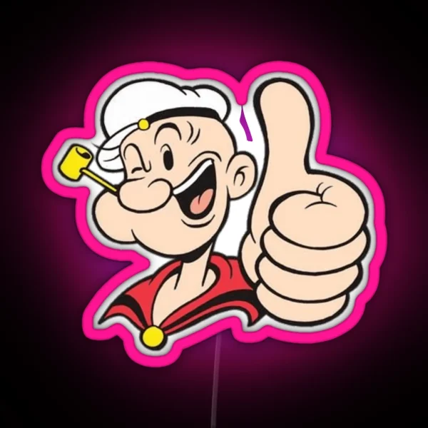 Popeye Led RGB Neon Sign
