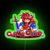 Popful Mail Sega-CD Game Over LED Neon Sign