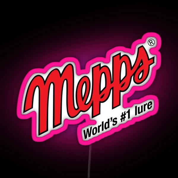 Popular Lures To Over 45 Species RGB Neon Sign