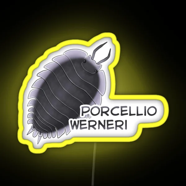 Porcellio Werneri RGB Neon Sign