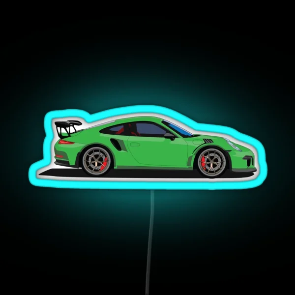 Porche 911 GT3 RGB Neon Sign