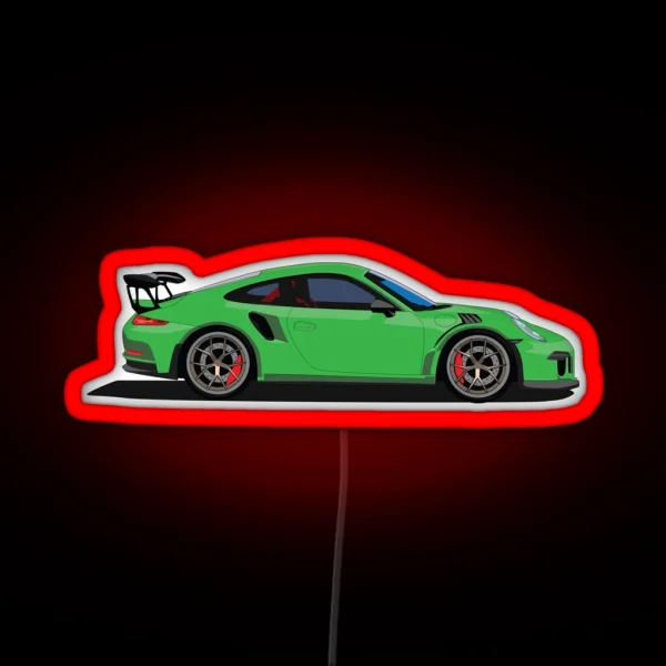 Porche 911 GT3 RGB Neon Sign