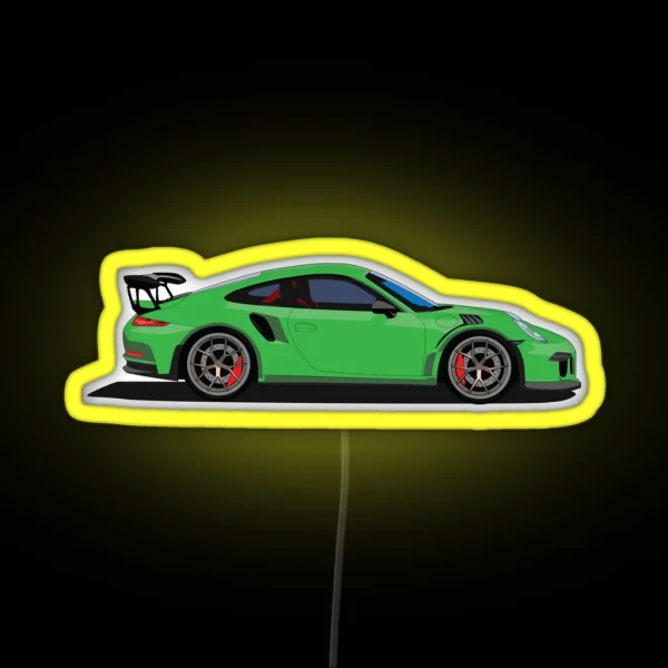 Porche 911 GT3 RGB Neon Sign