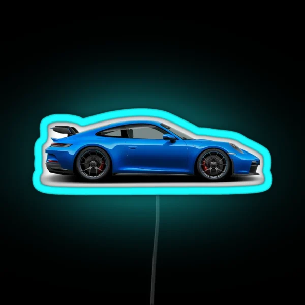 Porsche 911 992 GT3 RGB Neon Sign