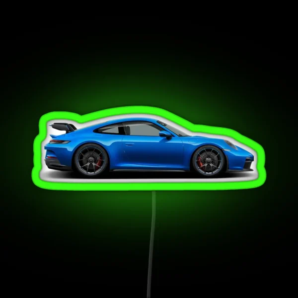 Porsche 911 992 GT3 RGB Neon Sign