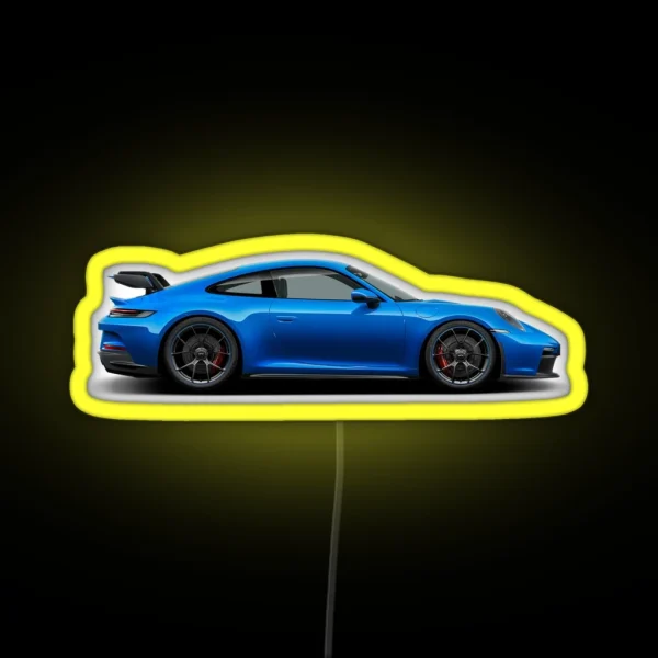 Porsche 911 992 GT3 RGB Neon Sign