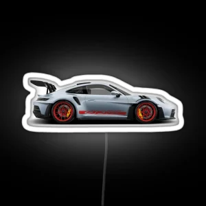 Porsche 911 992 GT3RS RGB Neon Sign