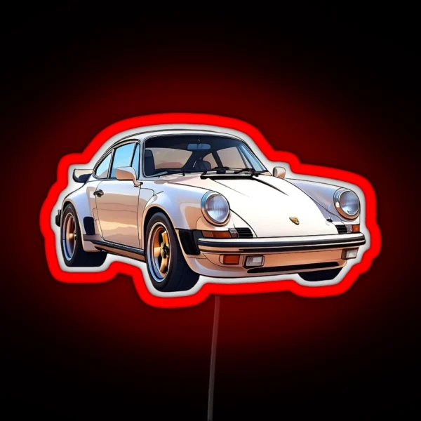 Porsche 911 Car RGB Neon Sign