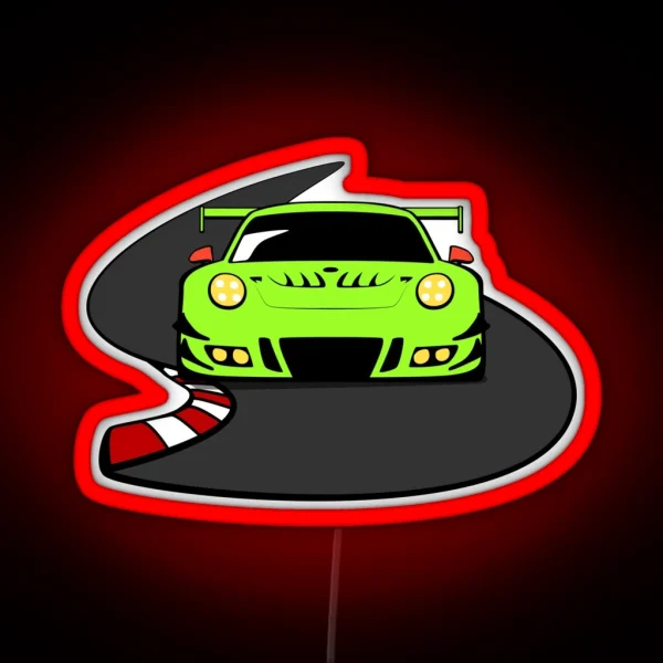 Porsche 911 GT3 Grello Ringmeister RGB Neon Sign