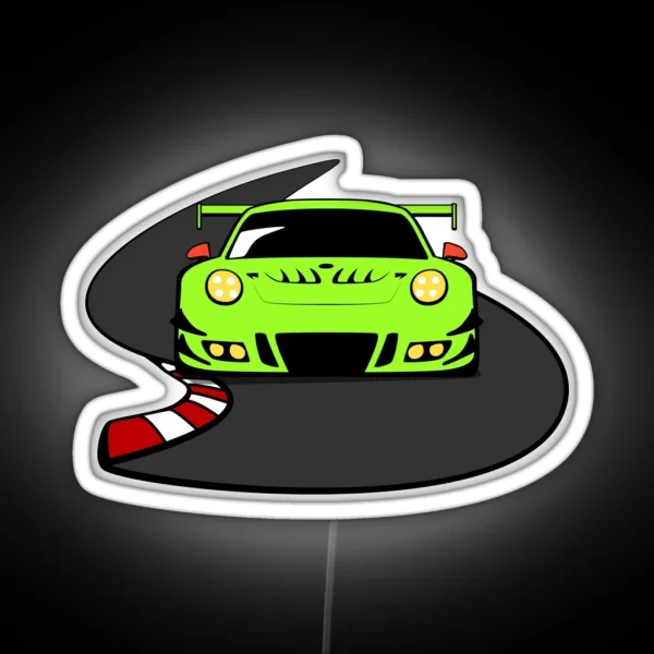 Porsche 911 GT3 Grello Ringmeister RGB Neon Sign