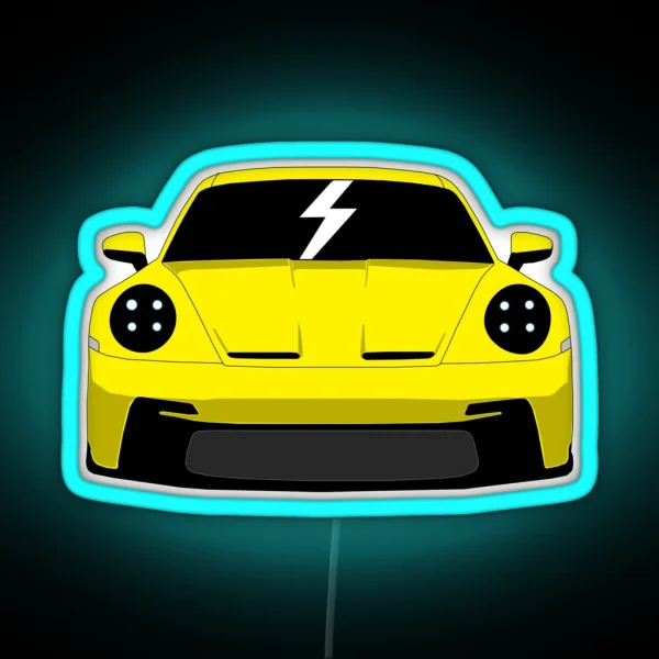 Porsche 911 GT3 RGB Neon Sign