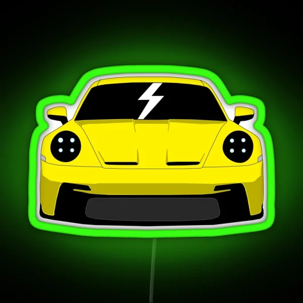 Porsche 911 GT3 RGB Neon Sign