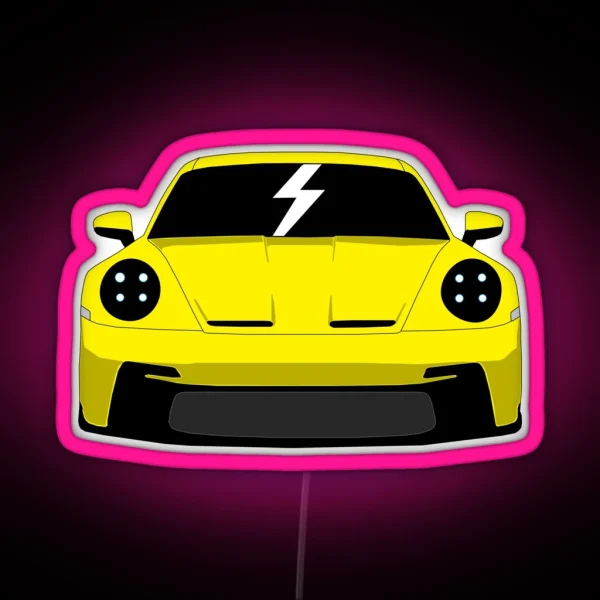 Porsche 911 GT3 RGB Neon Sign