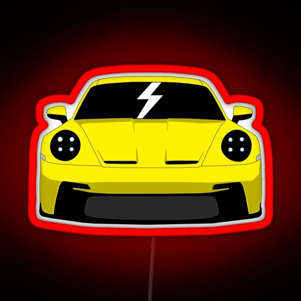 Porsche 911 GT3 RGB Neon Sign