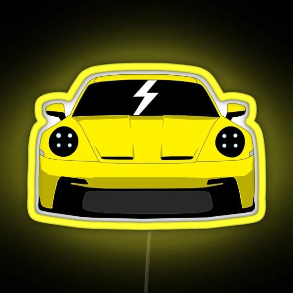 Porsche 911 GT3 RGB Neon Sign