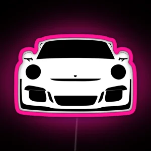 Porsche 911 Gt3 Rs 2400 RGB Neon Sign